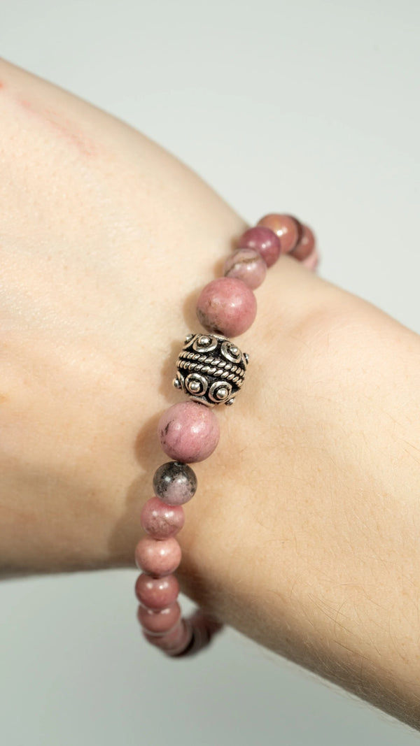 Velvet Rose | Rhodonit Armband