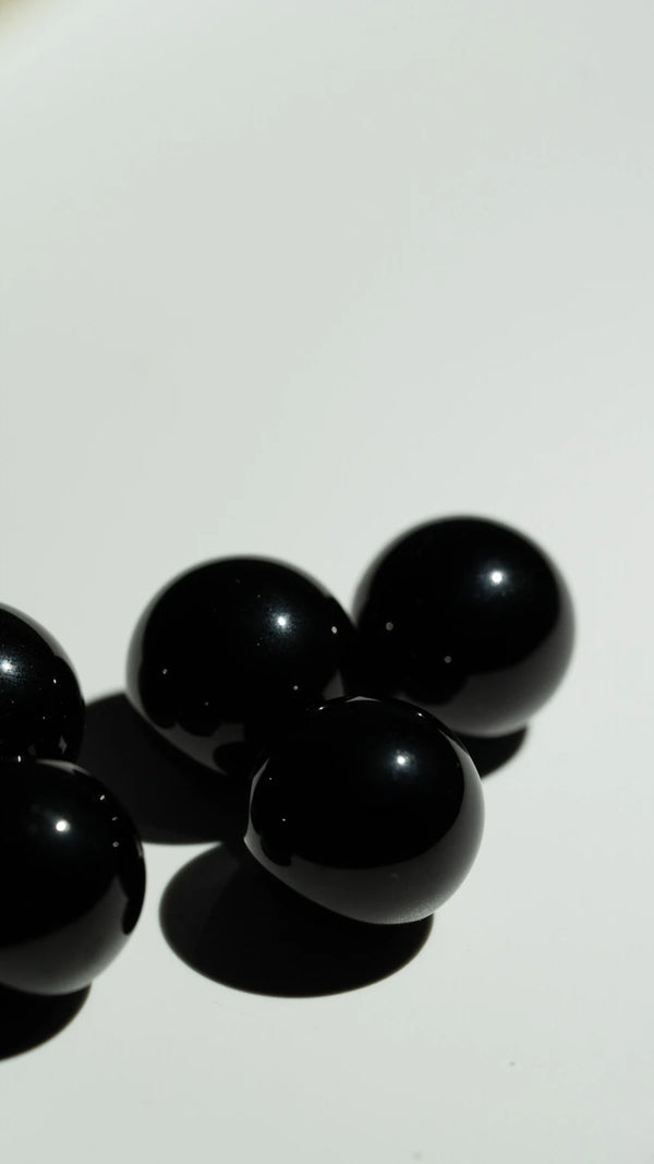 Black Obsidian Kugel | Mini