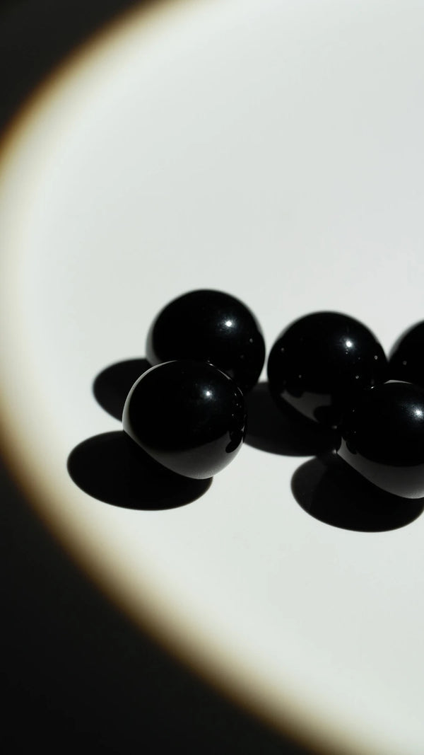 Black Obsidian Kugel | Mini