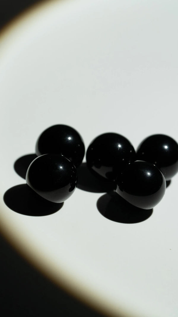 Black Obsidian Kugel | Mini