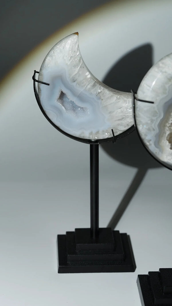 Achat Mond (inkl. Halterung)