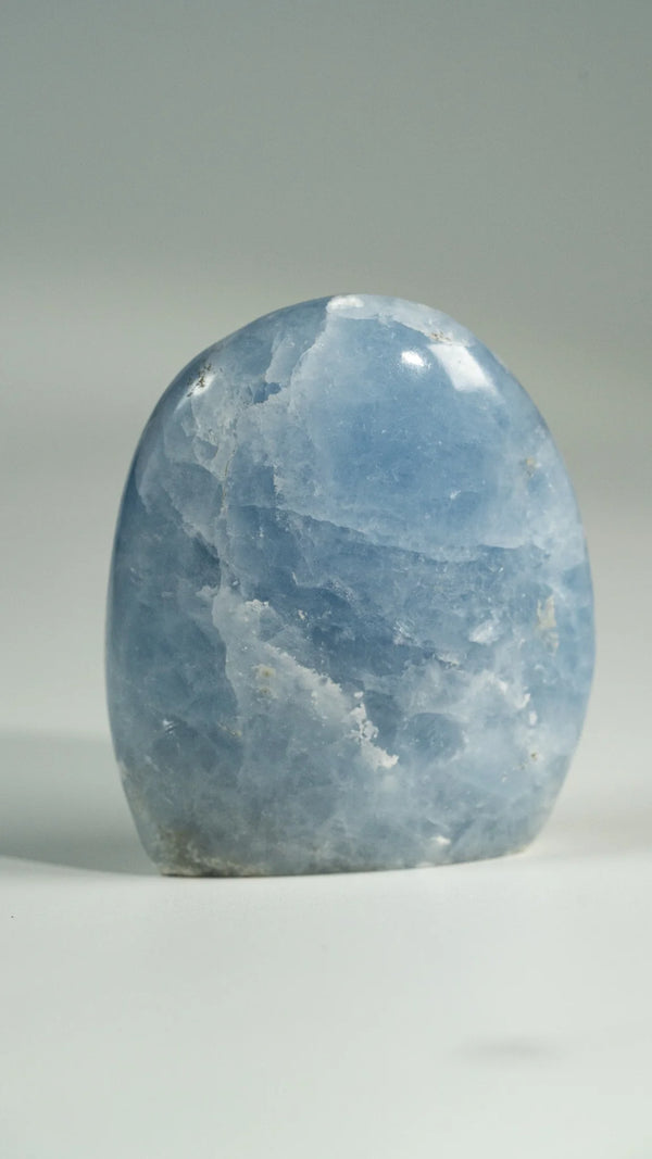 Blauer Calcit Freiform S