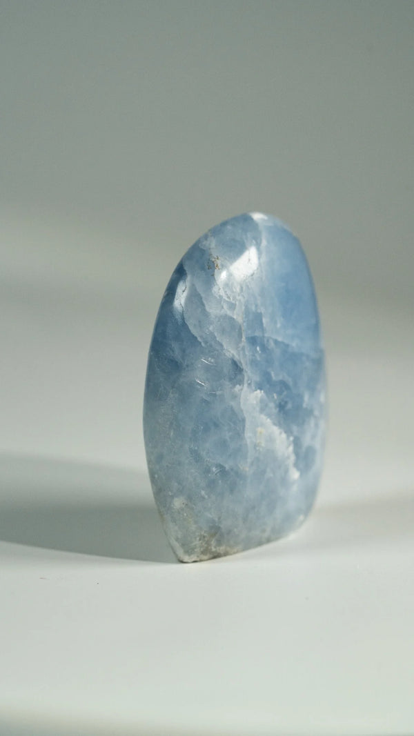 Blauer Calcit Freiform S