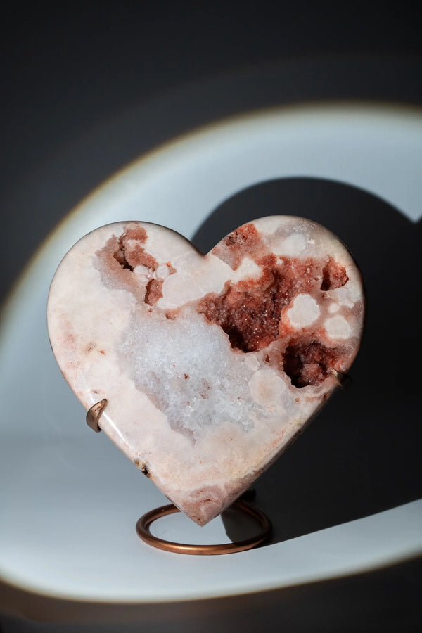 "STRAWBERRY JAM" | Pink Amethyst Herz 2,7KG