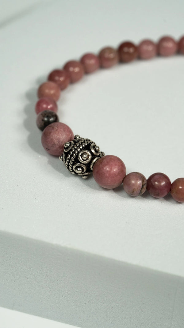 Velvet Rose | Rhodonit Armband