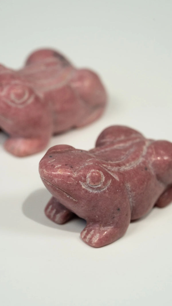Rhodonit Frosch