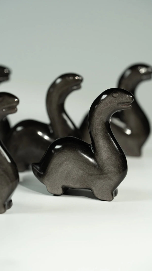Silberglanz Obsidian Dinos