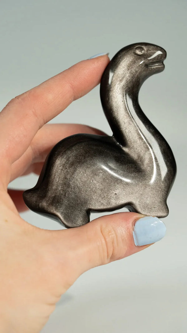 Silberglanz Obsidian Dinos