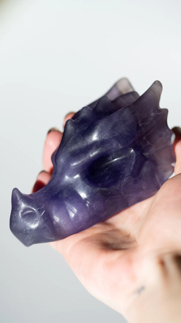 Fluorit Drache