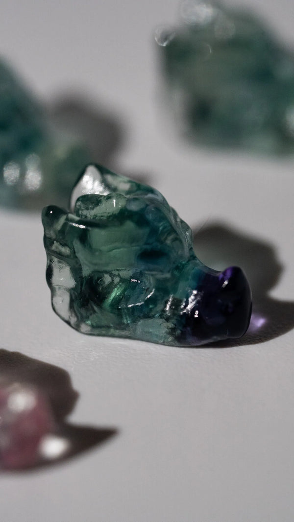 Fluorit Drachen Mini