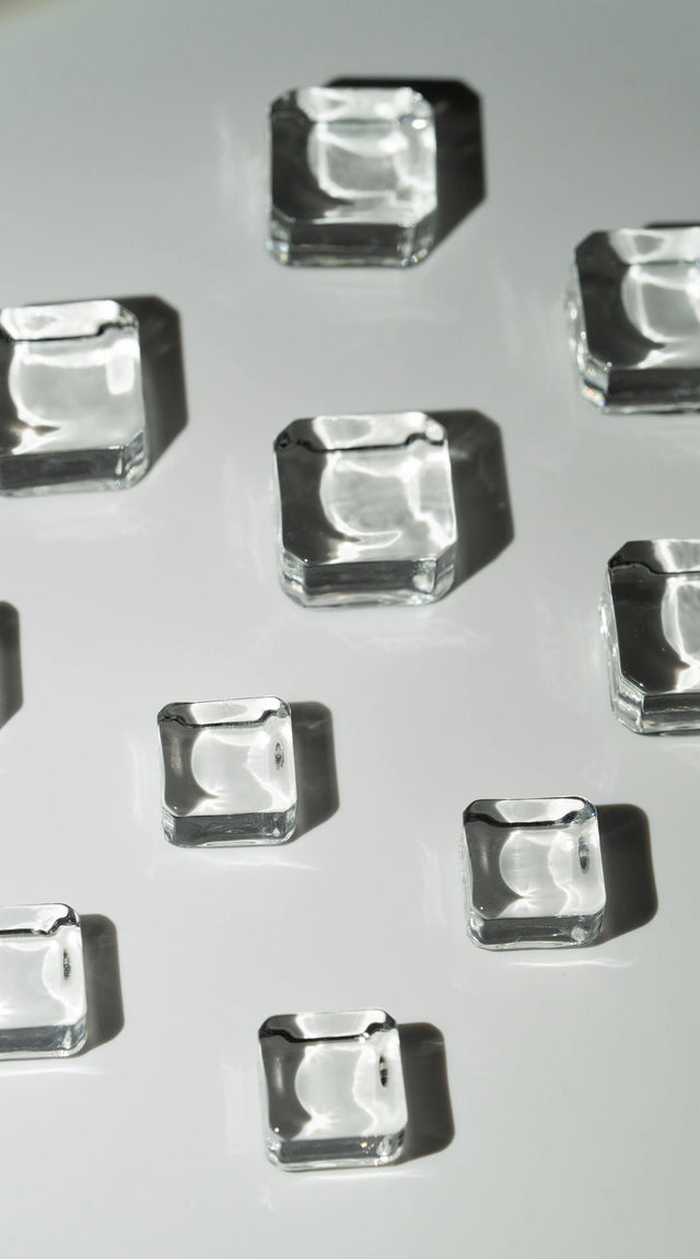 Kugelhalterung Glas