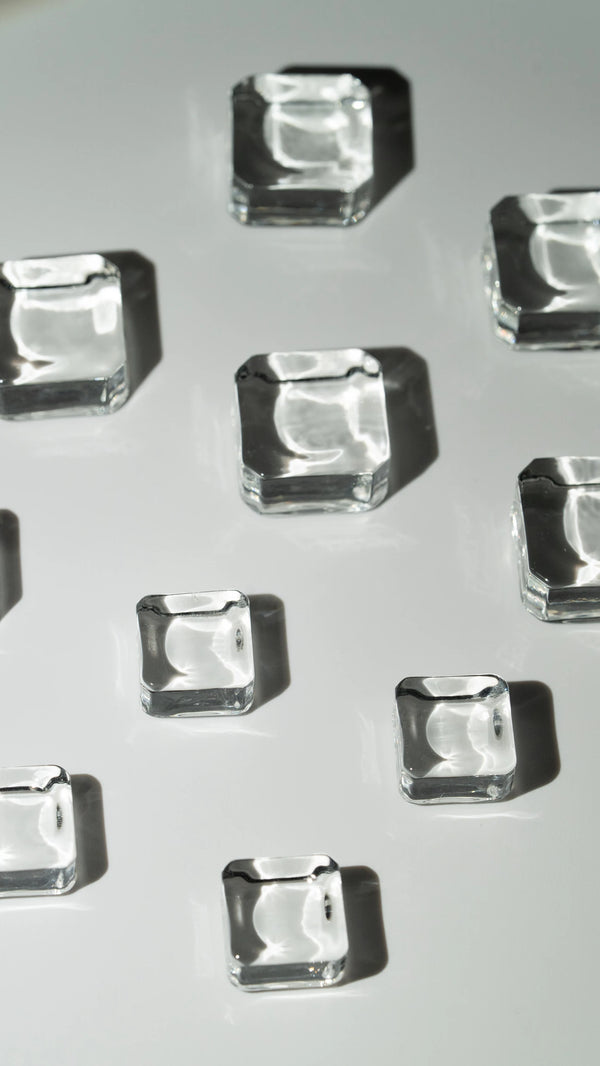 Kugelhalterung Glas