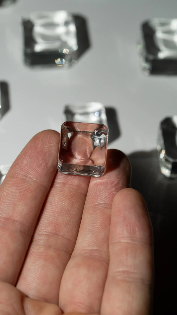 Kugelhalterung Glas