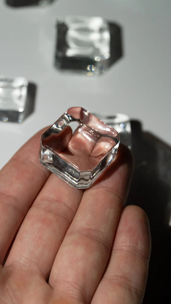 Kugelhalterung Glas