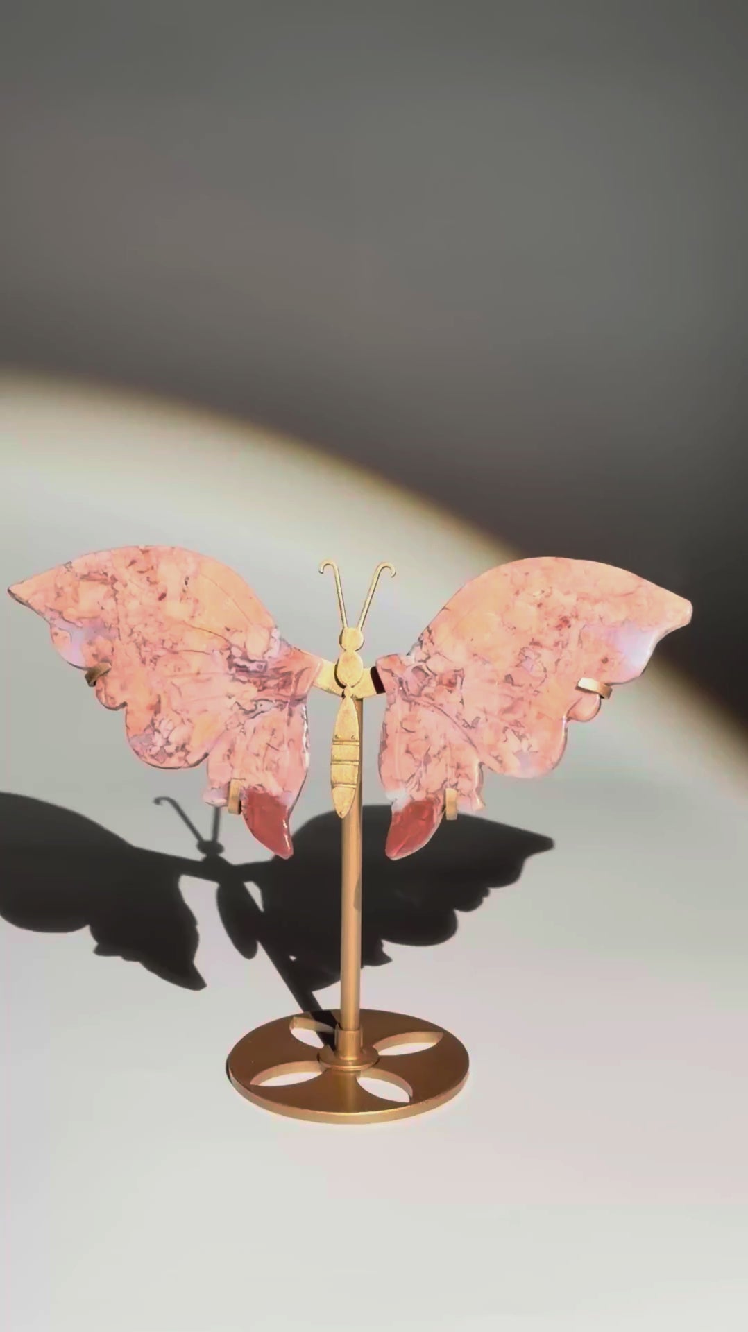 Pink Achat Schmetterlinge Nr. 36 Video