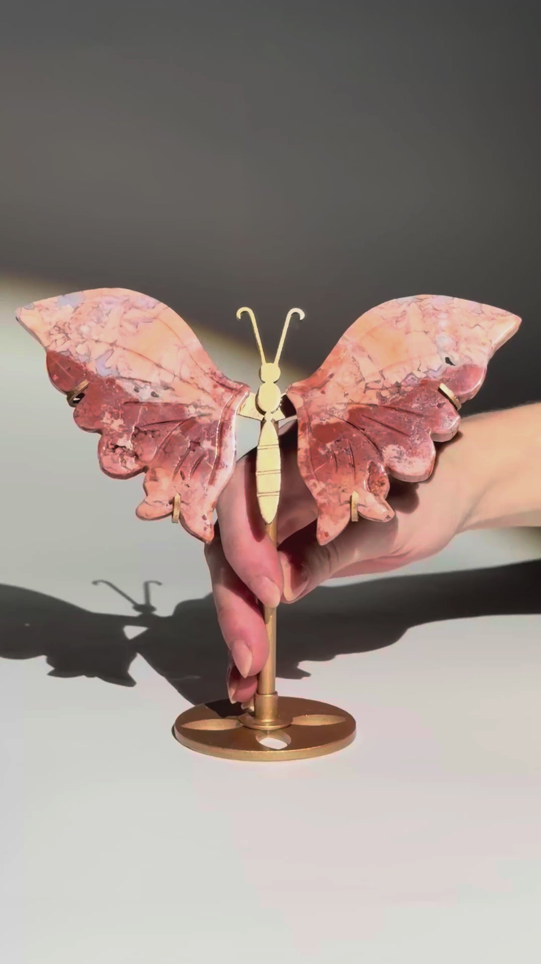 Pink Achat Schmetterlinge Nr. 35 Video