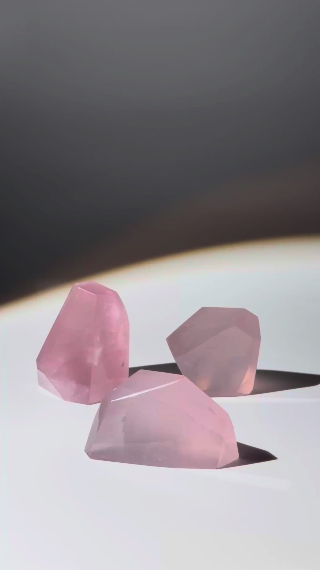 JUICY Rosenquarz Freeform L | 75 - 80g Video