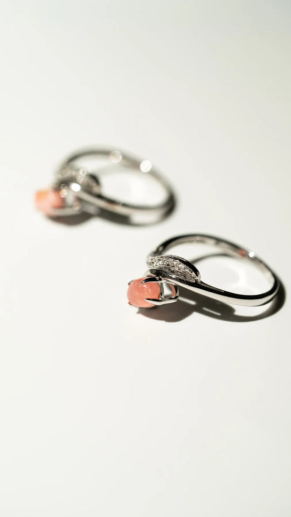 Rhodochrosit Ring