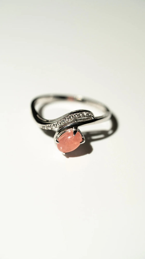 Rhodochrosit Ring