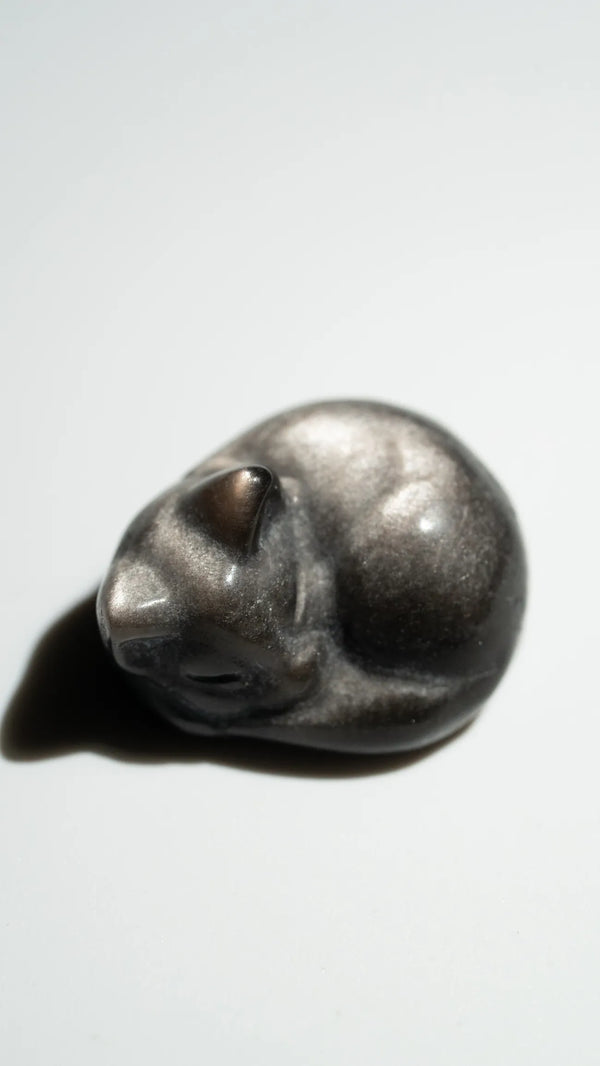 Silberglanzobsidian Kätzchen